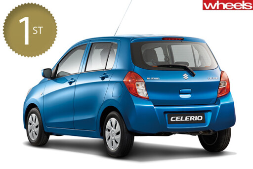 2016-Suzuki -Celerio -Best -Value -city -car -rear