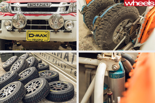 Isuzu -D-Max -Dakar -ute -car -mechanics -tyres -suspension