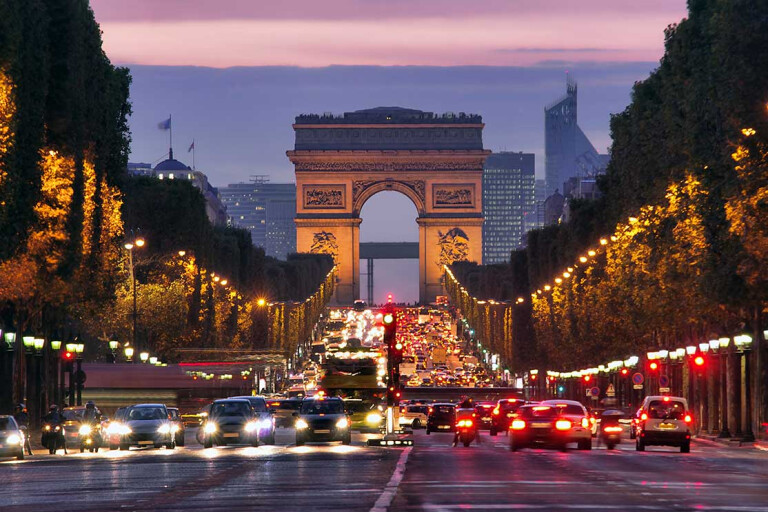 Paris Champs Elysees At Night Shutterstock 114479500 Jpg