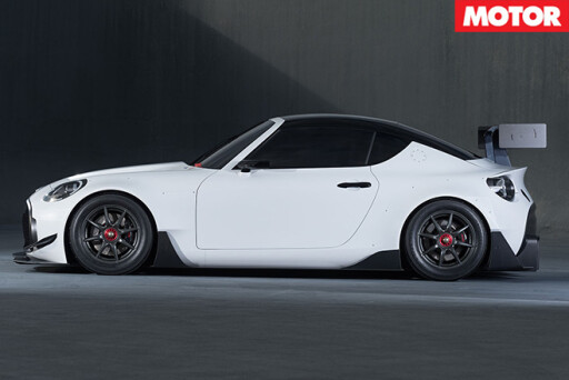 Toyota reveals S-FR-Racing Concept side