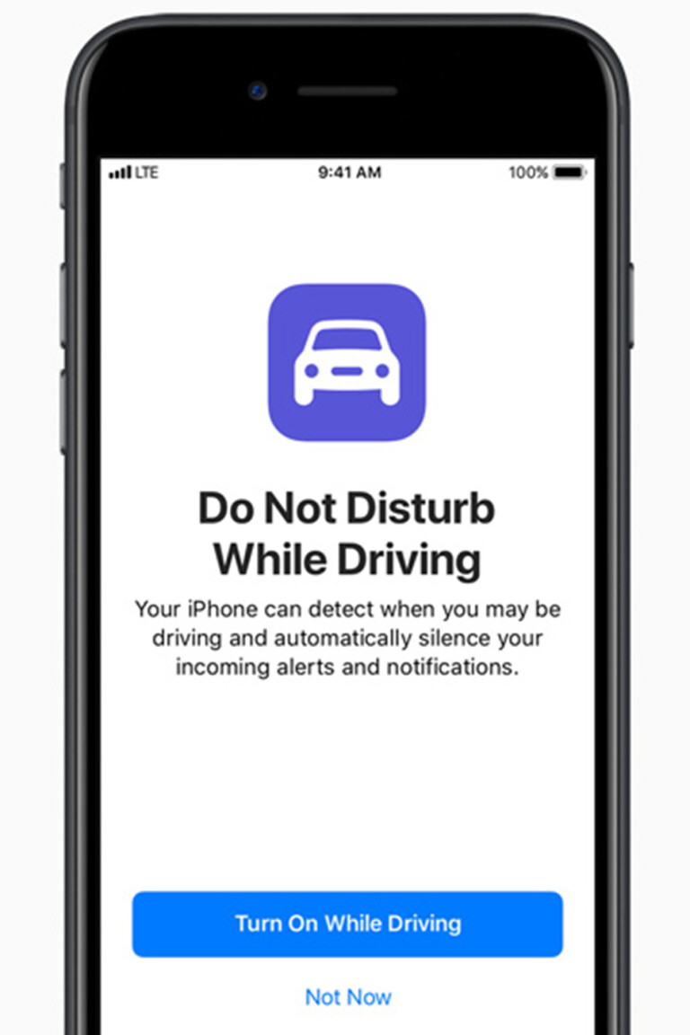 Apple adds distracted driver software to the iPhone