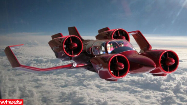 Flying car, future, reality, Wheels, Jetsons, million
