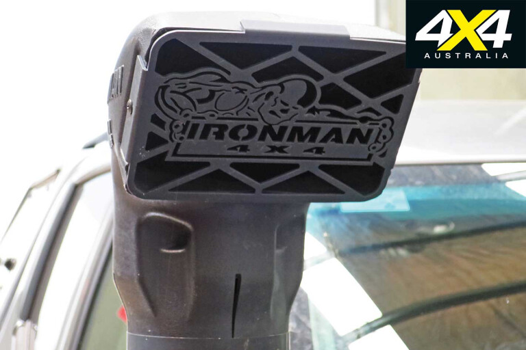 Ironman 4 X 4 Snorkel Triton MQ Grille Close Up Jpg