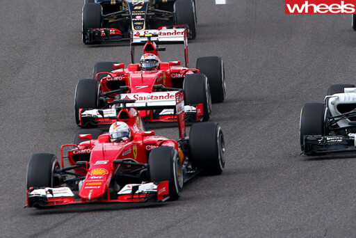 Ferraris -at -start -of -F1-race
