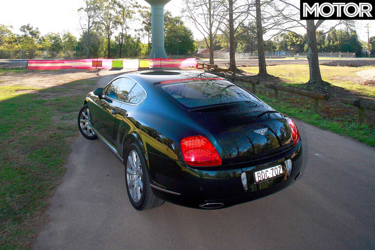 2008 Bentley Continental GT Rear Jpg