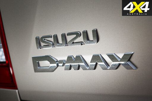 Isuzu d-max badge