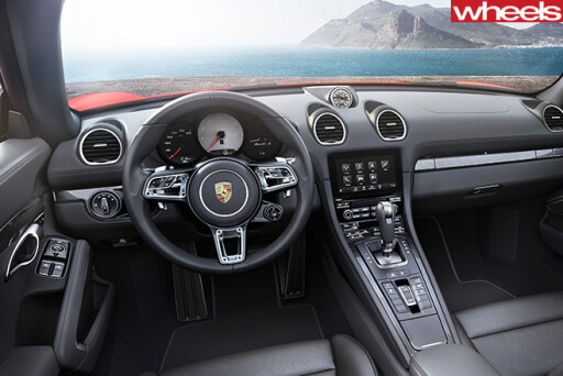 Grey -Porsche -Boxster -interior