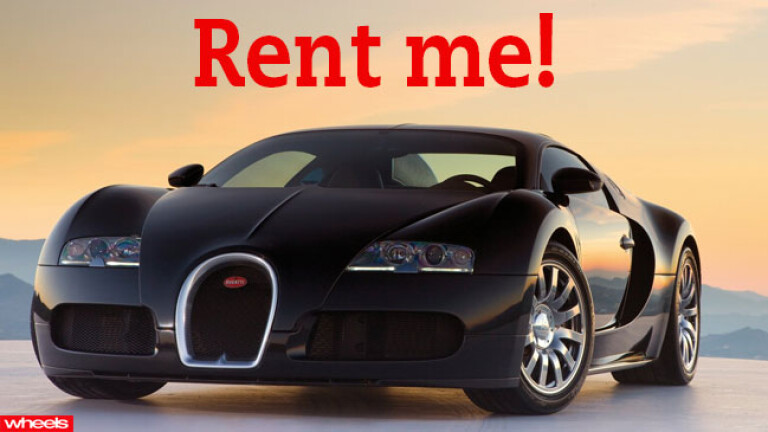 Got 30 grand to blow? Feeling impulsive and have a need for speed? How about hiring a Bugatti Veyron for a day?