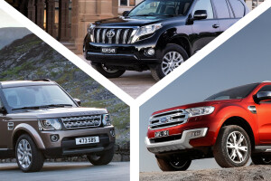 2016 Toyota LandCruiser Prado vs Land Rover Discovery  vs Ford Everest review