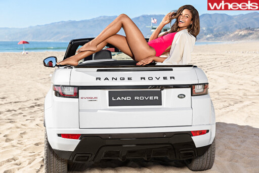 Range -Rover -Evoque -convertible -rear