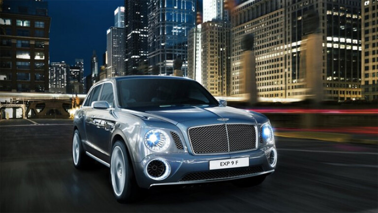 Bentley unveils EXP 9 F luxury SUV
