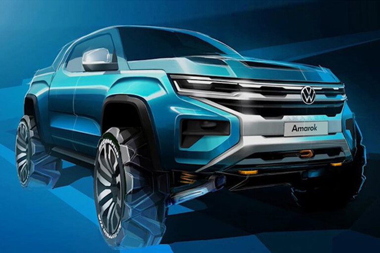 Nexr generation Volkswagen Amarok teaser