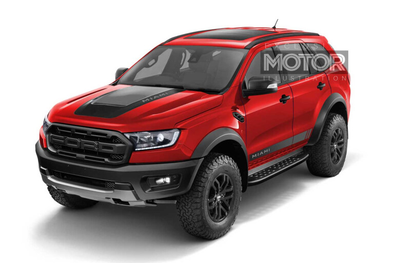 Ford Everest Raptor Miami Red Marked Jpg