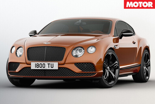 Bentley Continental GT Speed Black Edition front