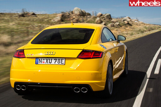 Audi -TTS-rear