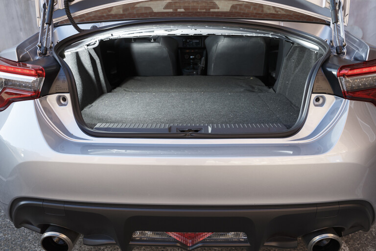 Toyota 86 boot space