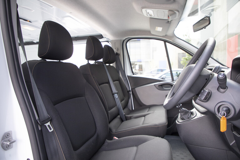 2019 Renault Trafic Traderlife Review Interior Frontseats Jpg