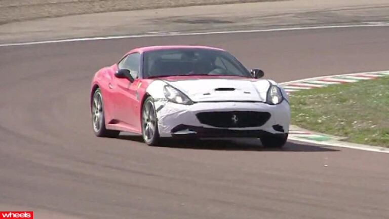 Caught! Twin-turbo, Ferrari, california, prototype, 2014, v8, pictures, video