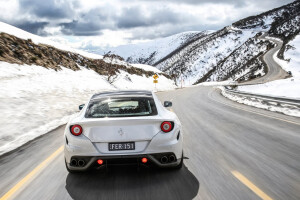 Ferrari FF Alpine road trip