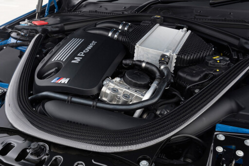 2017 BMW M3 engine