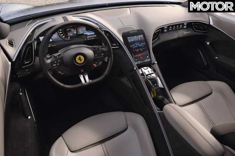 Ferrari Roma Interior Jpg