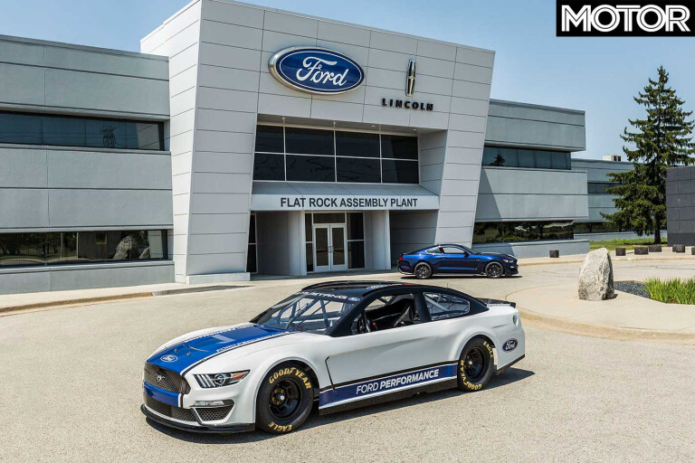 Ford Mustang NASCAR Revealed Flatrock Assembly Jpg