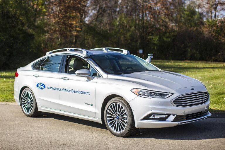 Ford -Fusion -autonomous -front -side -static