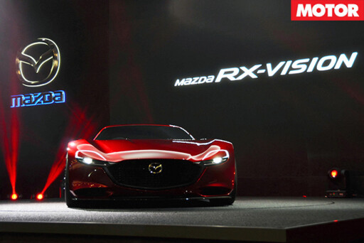 Mazda rx-vision front