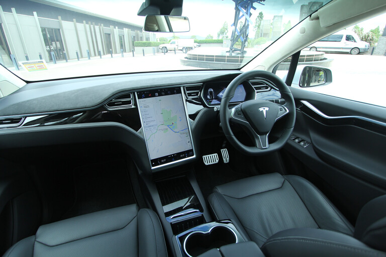 2017 Tesla Modelx P 100 D Interior Dashboard Jpg
