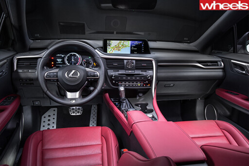 Lexus -RX350-F-Sport -interior-