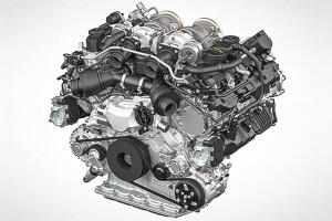 Porsche’s new 4.0-litre twin-turbo V8 cuts loose