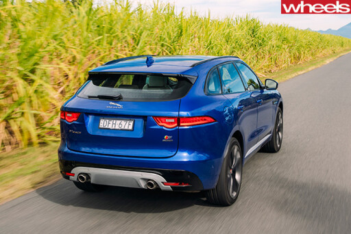Jaguar -F-Pace -rear -side