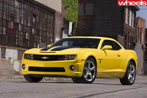 Chevrolet -Camaro -yellow