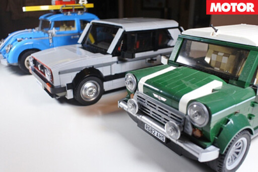 Lego car set