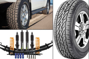 New 4x4 Gear Bridgestone Cooper tires 4x4 tyres Ironman 4x4 suspension