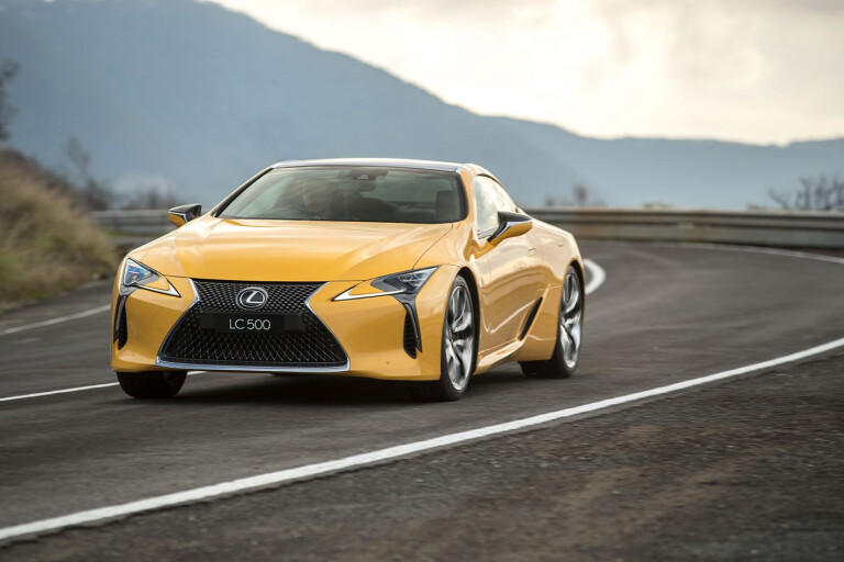 2017 Lexus LC500 and LC500h hybrid arrive with identical $190K pricetags