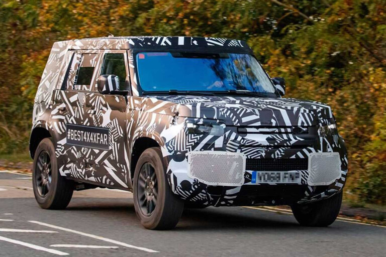 2020 Land Rover Defender Camo Front Jpg