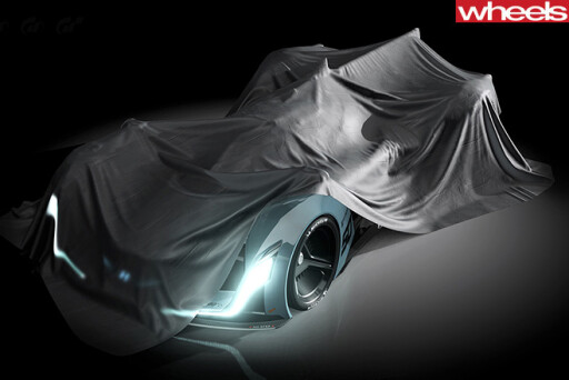 Hyundai -Supercar -headlights -front -under -wraps