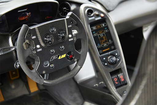 McLaren P1 LM interior