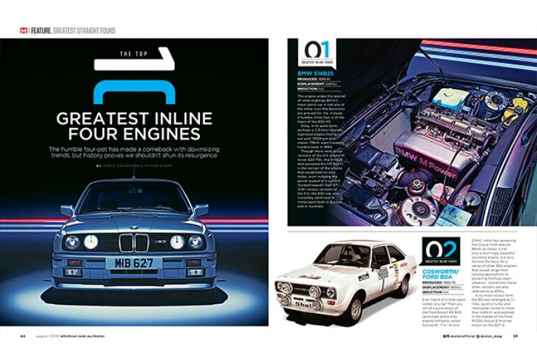 Best inline four engines MOTOR Magazine