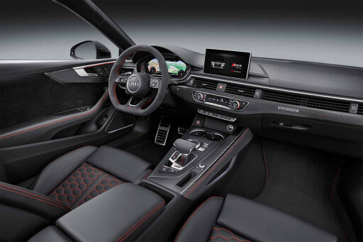 2017 Audi RS5 interior