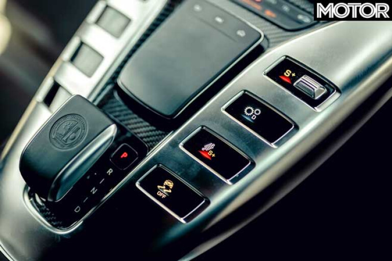 PCOTY 2020 Mercedes AMG GT 63 S Centre Console Jpg