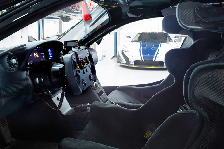 McLaren's P1 GTR interior