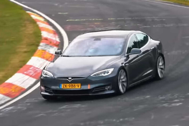 Tesla Model S faster than Porsche Taycan Nurburgring claim