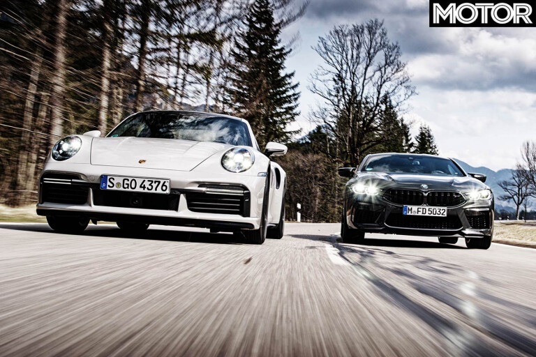 BMW M8 Competition vs Porsche 911 Turbo S