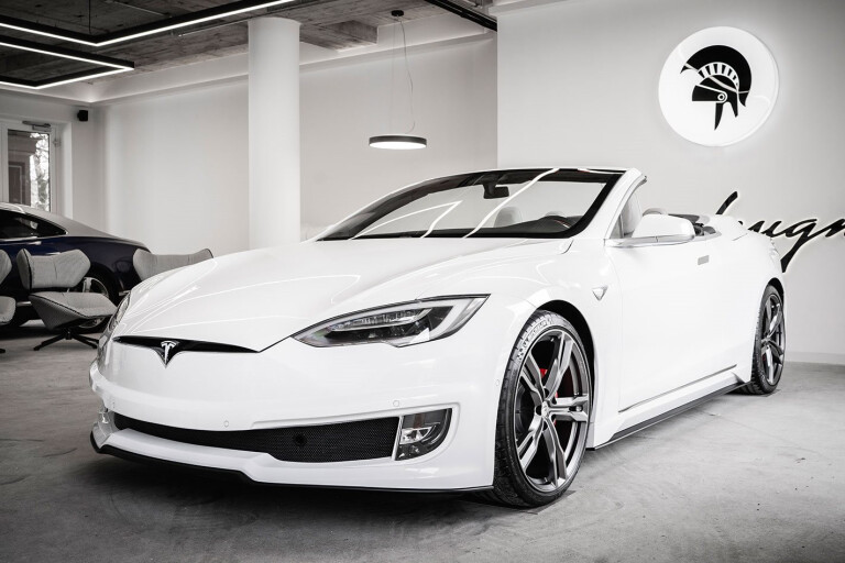 Ares design Tesla Model S convertible