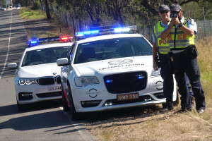 Chrysler 300 SRT BMW 530d for NSW Police