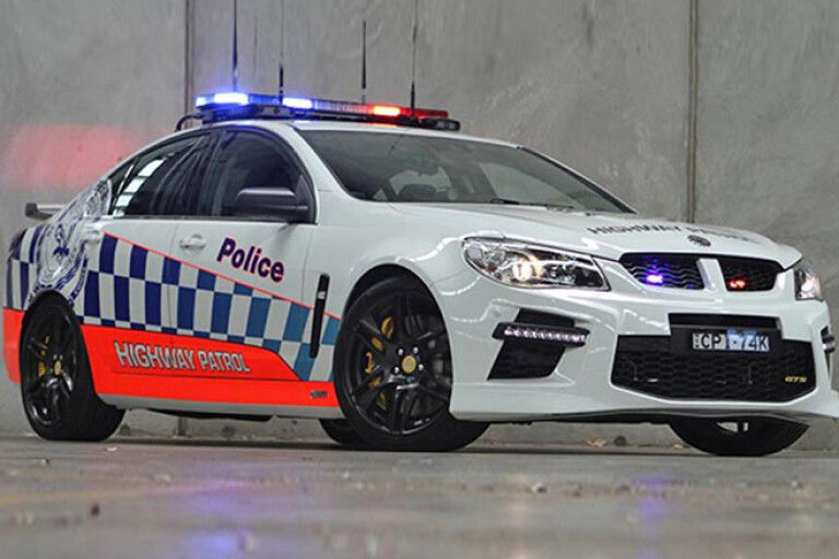 HSV GTS Police car