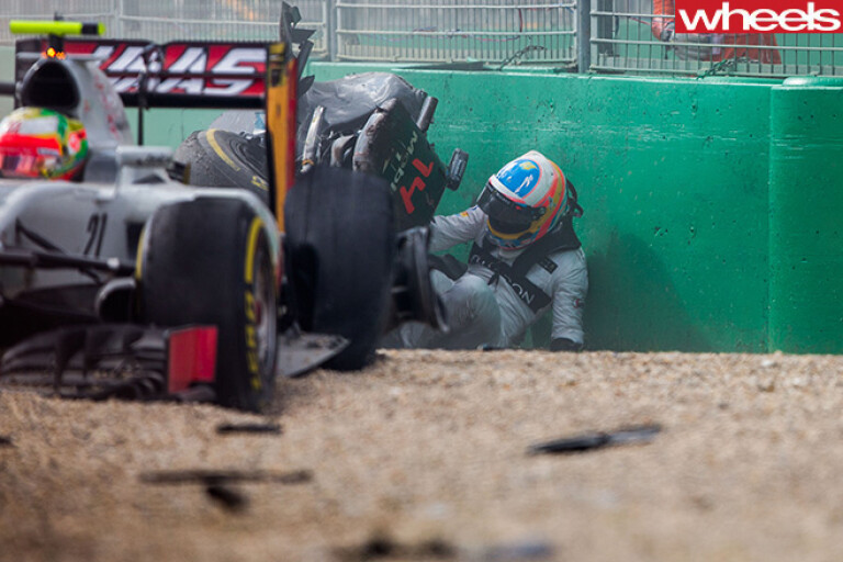 Alonso -crash
