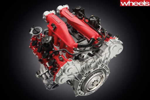 Ferrari -488-GTB-V8-Engine-